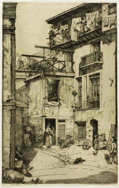 Patio de los Gobelinos de Donald Shaw MacLaughlan