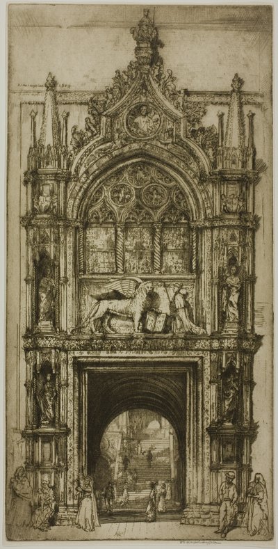 Puerta de los Dogos, Venecia de Donald Shaw MacLaughlan
