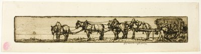 Caballos de tiro de Donald Shaw MacLaughlan