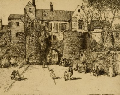 La Porte Gayole, Boulogne sur Mer de Donald Shaw MacLaughlan