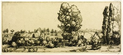 Paisaje, Poigny de Donald Shaw MacLaughlan