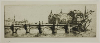 Le Pont Neuf, París de Donald Shaw MacLaughlan