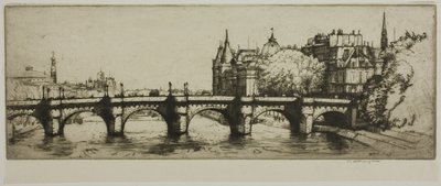 El Puente Nuevo, París de Donald Shaw MacLaughlan