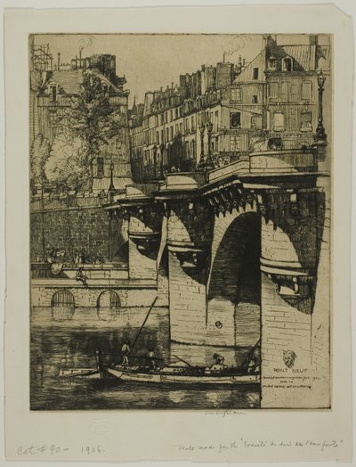 Le Pont Neuf, París de Donald Shaw MacLaughlan