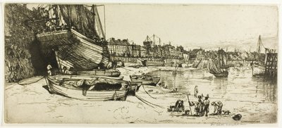 El puerto de Boulogne-sur-Mer de Donald Shaw MacLaughlan