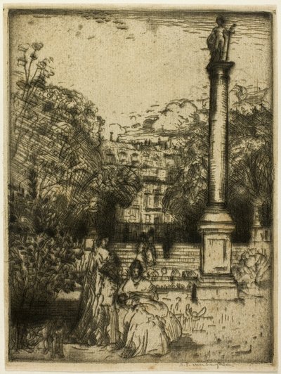 Columna de Luxemburgo, París de Donald Shaw MacLaughlan
