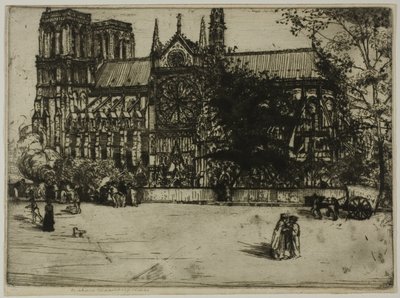 Notre Dame, París de Donald Shaw MacLaughlan