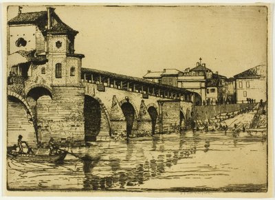 Ponte Ticino, Pavia de Donald Shaw MacLaughlan