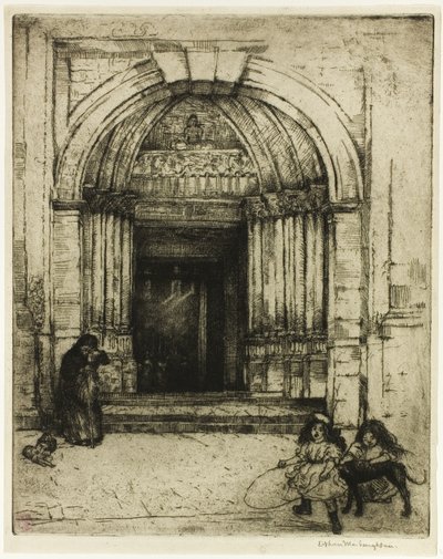 Portal de St. Germain-des-Prés de Donald Shaw MacLaughlan