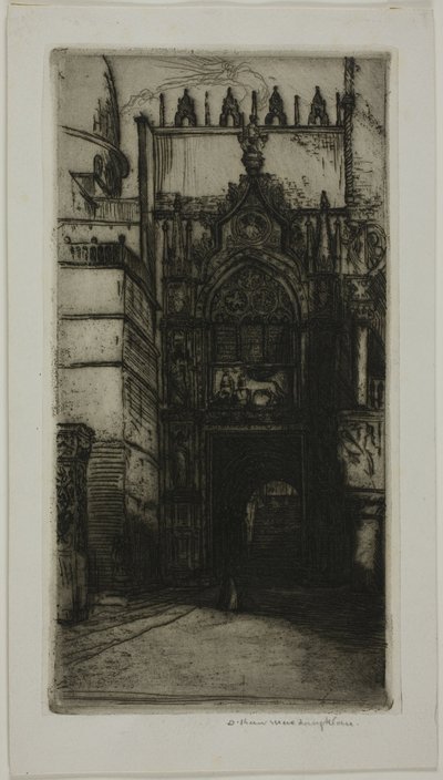 Portal del Palacio Ducal, Venecia de Donald Shaw MacLaughlan