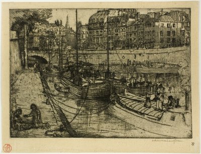 Quai des Grands Augustins de Donald Shaw MacLaughlan