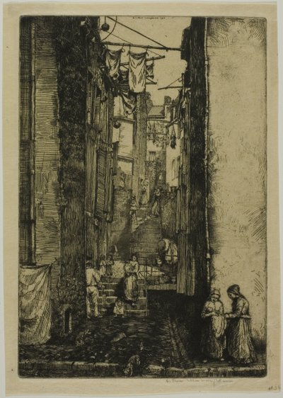 Ruelle du Pêcheur de Donald Shaw MacLaughlan
