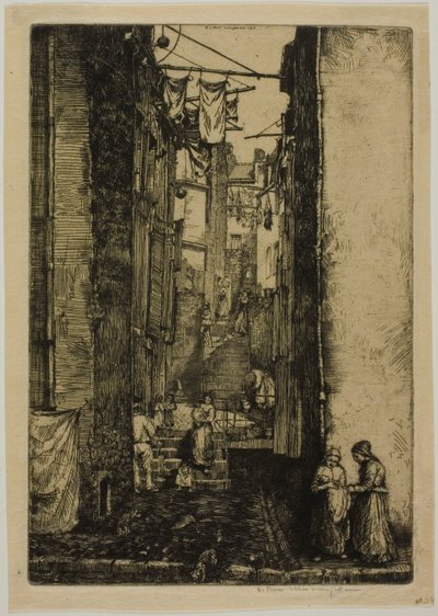 Ruelle du Pêcheur de Donald Shaw MacLaughlan