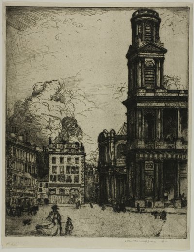San Sulpicio, París: La Gran Torre de Donald Shaw MacLaughlan