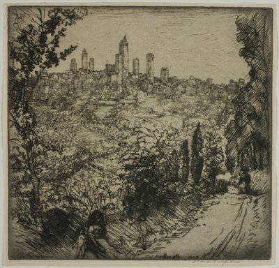 San Gimignano de Donald Shaw MacLaughlan