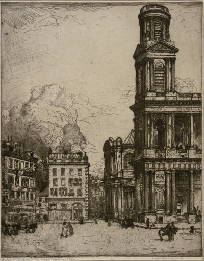 St. Sulpice París, La Grande Tour de Donald Shaw MacLaughlan
