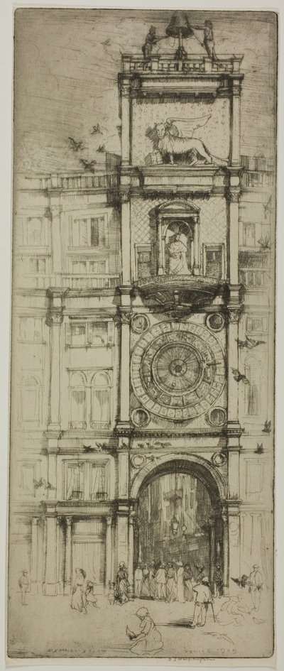 La Torre del Reloj, Venecia de Donald Shaw MacLaughlan