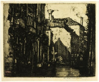 El Canal Oscuro, Venecia de Donald Shaw MacLaughlan