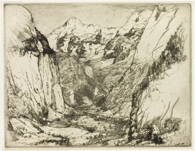 El Lauterbrunnen de Donald Shaw MacLaughlan