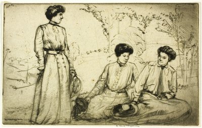 Tres Chicas de Donald Shaw MacLaughlan