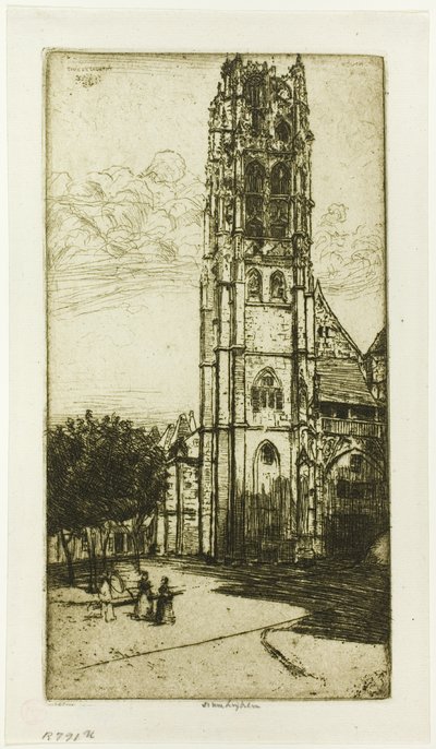 Torre St. Laurent, Rouen de Donald Shaw MacLaughlan