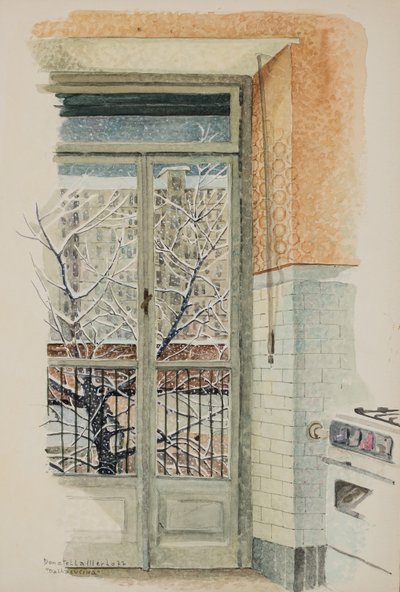 Desde la cocina, Winter de Donatella Merlo