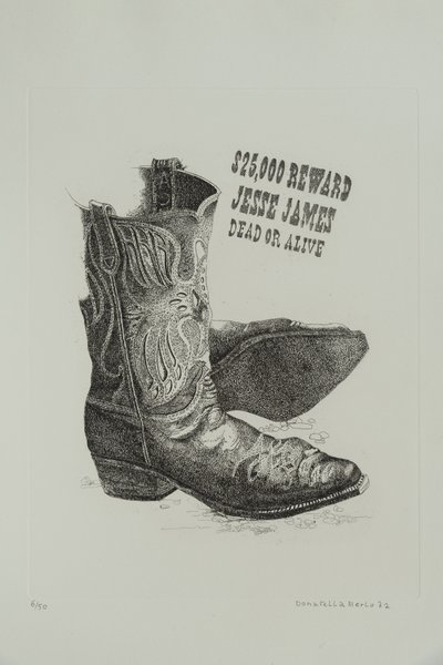 Jessie James vivo o muerto - o Botas de Cowboy de Donatella Merlo