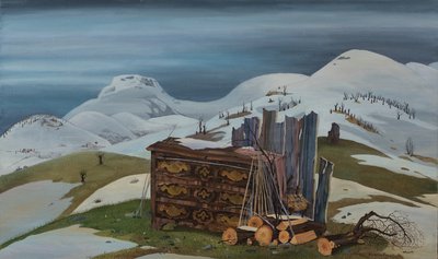 Última nieve en Pian Croesio de Donatella Merlo