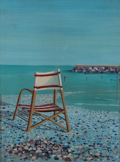 En la playa de Donatella Merlo