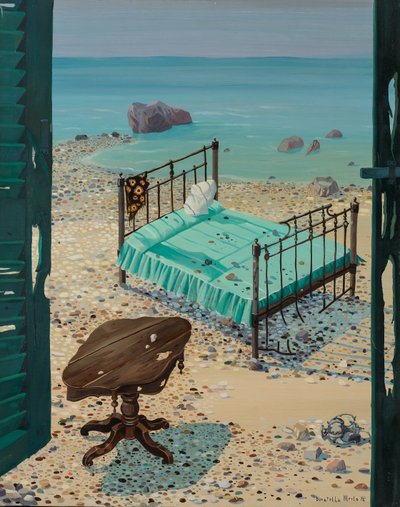 La cama en la playa de Donatella Merlo