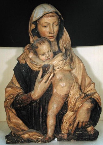 Madonna y el Niño de Donatello