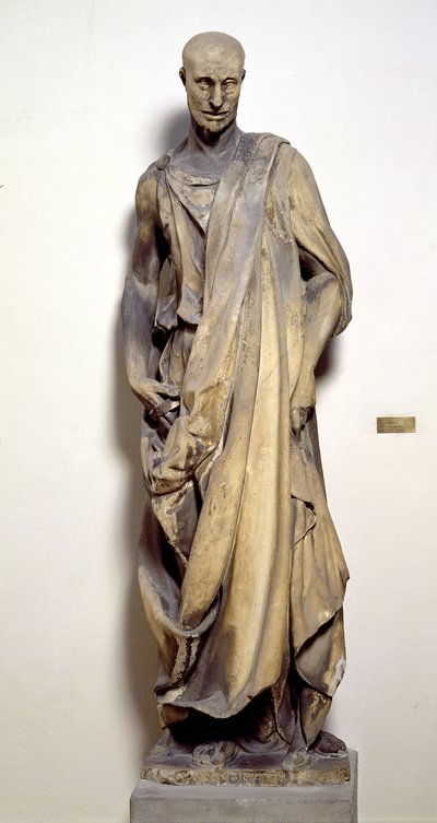 El profeta Habacuc (Lo Zuccone) c.1423-36 de Donatello