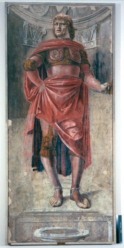 Hombre con una espada de dos manos, c.1486 de Donato Bramante