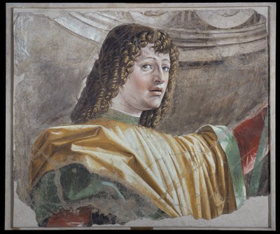 Hombre con alabarda, c.1486 de Donato Bramante