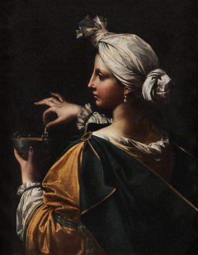 Cleopatra disolviendo la perla de Donato Creti