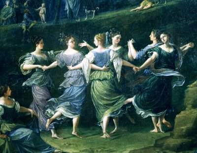 Bailarines (detalle) de Donato Creti