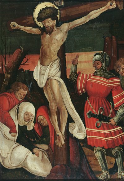 Crucifixión de Cristo de Donauländischer Maler