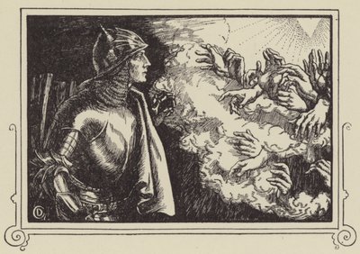 Cómo Sir Launcelot vio el Santo Grial de Dora Curtis