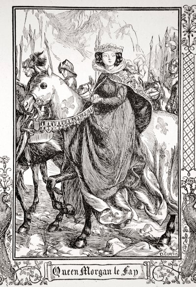 Reina Morgana la Hada, 1905 de Dora Curtis