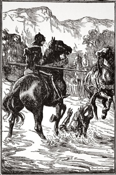 Le dio tal golpe, 1905 de Dora Curtis