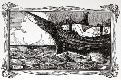 La poción mágica, 1905 de Dora Curtis