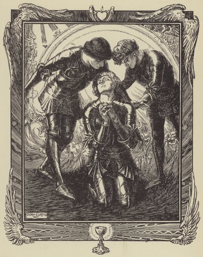 Entonces fueron a ver a Sir Galahad de Dora Curtis