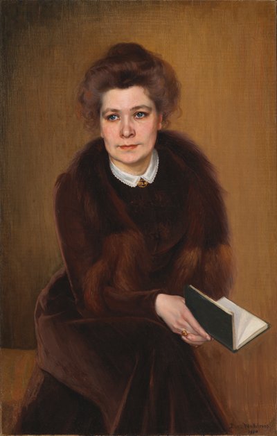 Irma (Retrato de la hermana del artista) de Dora Wahlroos