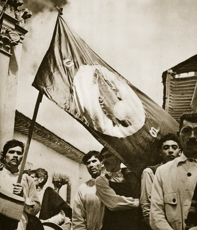 Miembros de la Unión Nacional Sinarquista, México, años 1930-40 de Doris Hedyn