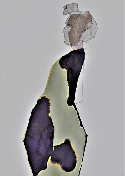 Perfil de moda abstracto de Doris Schmitz