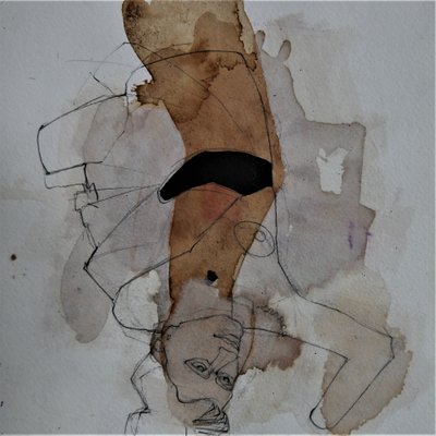 Figura humana abstracta de Doris Schmitz