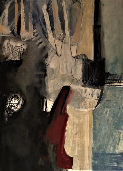 Rojo abstracto y espectacular de Doris Schmitz