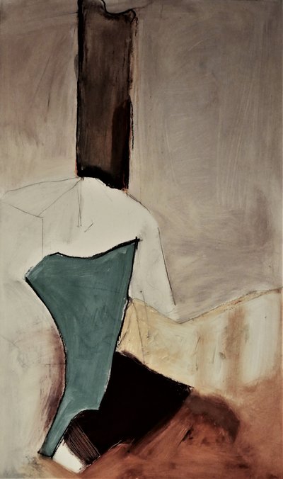 Formas abstractas de tonos terrosos de Doris Schmitz