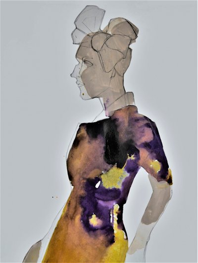 Perfil de moda elegante de Doris Schmitz
