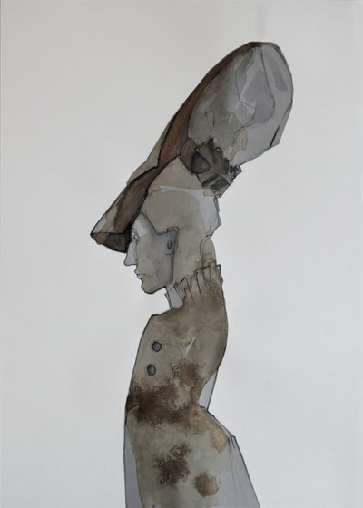 Perfil de una figura elegante de Doris Schmitz